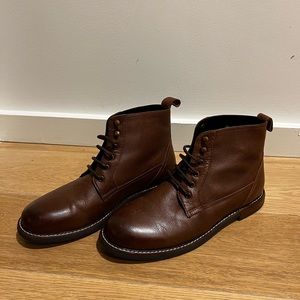Ben Sherman - Brown Lace Up Boots - 8